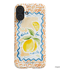 Dolce Far Niente Printed Phone Cases iPhone 16 Plus / Snap by Cass Deller - The Dairy