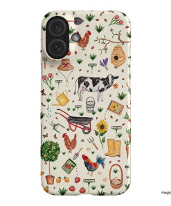 Farm Stay Printed Phone Cases iPhone 16 Plus / Snap by BG. Studio - The Dairy