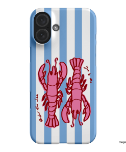 Lobster for Life Printed Phone Cases iPhone 16 Plus / Snap by The Dairy - The Dairy