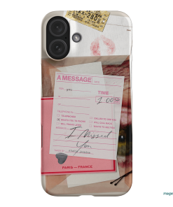 Missed Call Printed Phone Cases iPhone 16 Plus / Snap by Jasmine Dowling - The Dairy