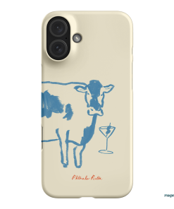 Mootini Blue Printed Phone Cases by Phthalo Ruth - The Dairy
