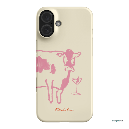 Mootini Pink Printed Phone Cases by Phthalo Ruth - The Dairy