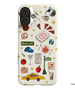 NYC Light Printed Phone Cases iPhone 16 Plus / Snap by BG. Studio - The Dairy