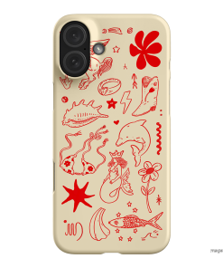 Spiced Cowboy Cream Printed Phone Cases iPhone 16 Plus / Snap by Easty Beasty - The Dairy