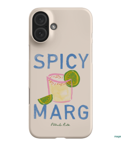 Spicy Marg Printed Phone Cases iPhone 16 Plus / Snap by Phthalo Ruth - The Dairy