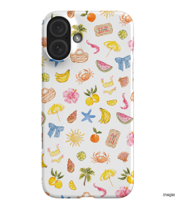 Summer Icons Printed Phone Cases iPhone 16 Plus / Snap by Cass Deller - The Dairy