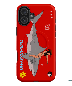 1800-Busy Rn in Red Printed Phone Cases iPhone 16 Plus / Armoured MagSafe by Easty Beasty - The Dairy