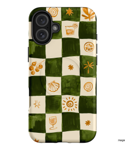 Afternoon Mezze Printed Phone Cases iPhone 16 Plus / Armoured MagSafe by Charlie Taylor - The Dairy