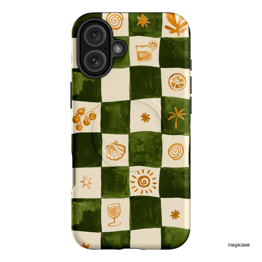 Afternoon Mezze Printed Phone Cases iPhone 16 Plus / Armoured MagSafe by Charlie Taylor - The Dairy