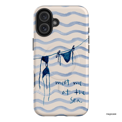 Bikini Printed Phone Cases iPhone 16 Plus / Armoured MagSafe by Cass Deller - The Dairy
