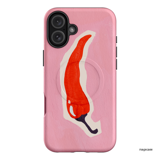 Chilli Printed Phone Cases iPhone 16 Plus / Armoured MagSafe by Studio Bon - The Dairy