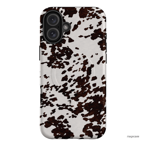 Cowhide Charm Printed Phone Cases iPhone 16 Plus / Armoured MagSafe by The Dairy - The Dairy