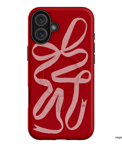 Cupid's Bow Printed Phone Cases iPhone 16 Plus / Armoured MagSafe by Jasmine Dowling - The Dairy