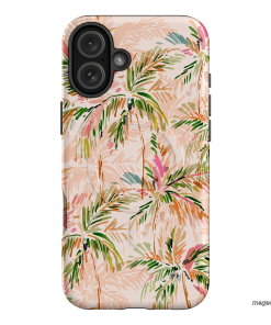 Hawaiian Palms Printed Phone Cases iPhone 16 Plus / Armoured MagSafe by Cass Deller - The Dairy