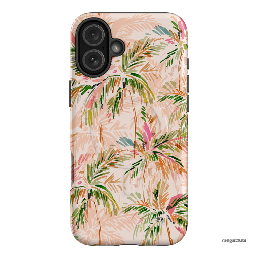Hawaiian Palms Printed Phone Cases iPhone 16 Plus / Armoured MagSafe by Cass Deller - The Dairy