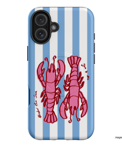 Lobster for Life Printed Phone Cases iPhone 16 Plus / Armoured MagSafe by The Dairy - The Dairy