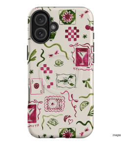 Martini Gal Printed Phone Cases iPhone 16 Plus / Armoured MagSafe by Charlie Taylor - The Dairy