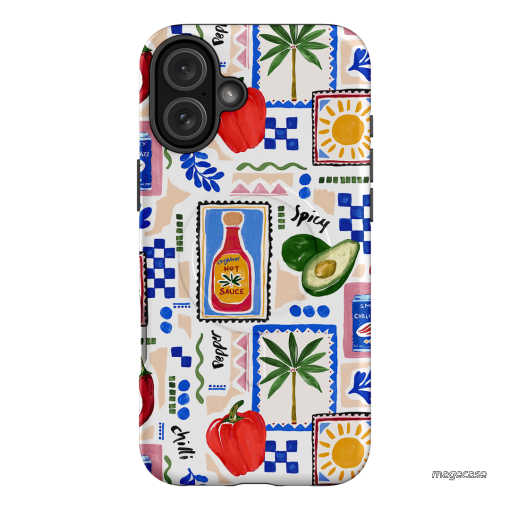 Mexico Holiday Printed Phone Cases iPhone 16 Plus / Armoured MagSafe by Charlie Taylor - The Dairy