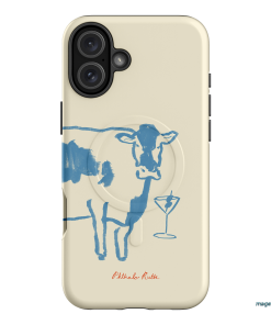 Mootini Blue Printed Phone Cases by Phthalo Ruth - The Dairy