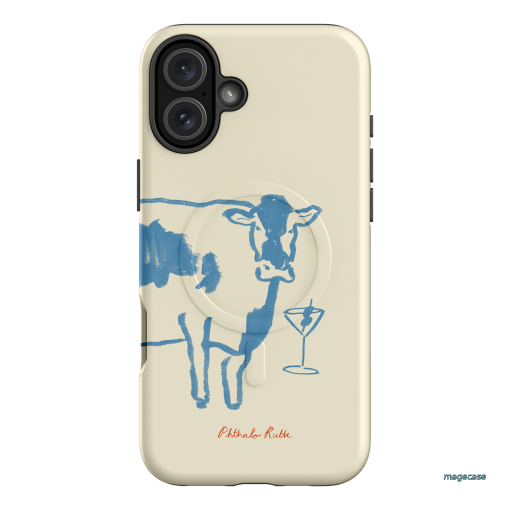 Mootini Blue Printed Phone Cases by Phthalo Ruth - The Dairy