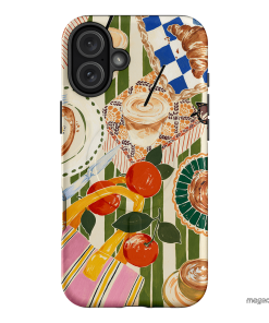 Morning Goss Printed Phone Cases iPhone 16 Plus / Armoured MagSafe by Charlie Taylor - The Dairy