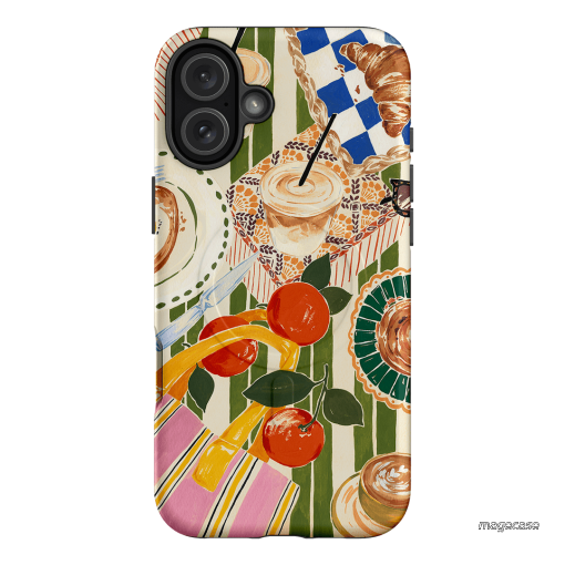 Morning Goss Printed Phone Cases iPhone 16 Plus / Armoured MagSafe by Charlie Taylor - The Dairy