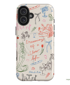 Muse Dreams Printed Phone Cases iPhone 16 Plus / Armoured MagSafe by Phthalo Ruth - The Dairy