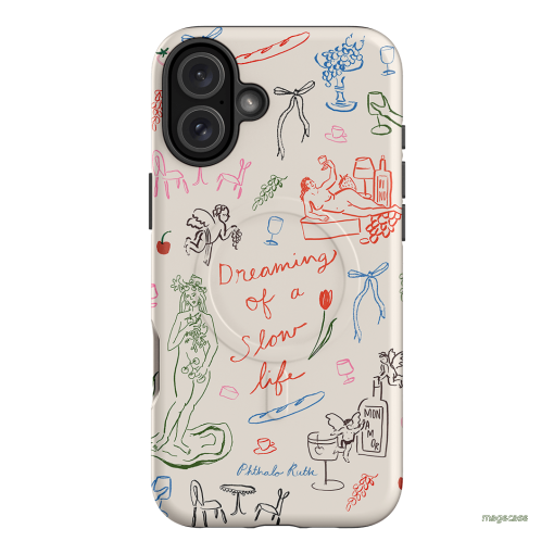 Muse Dreams Printed Phone Cases iPhone 16 Plus / Armoured MagSafe by Phthalo Ruth - The Dairy