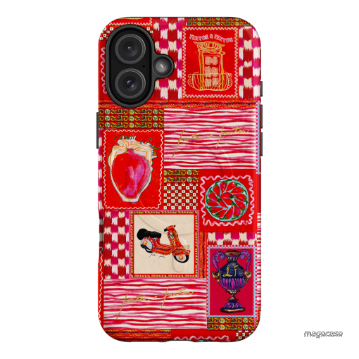 Sicilia Printed Phone Cases iPhone 16 Plus / Armoured MagSafe by Fenton & Fenton - The Dairy