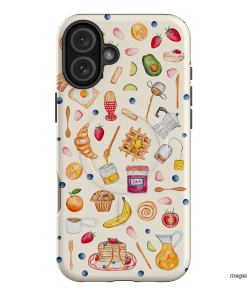 Sunday Breakfast Printed Phone Cases iPhone 16 Plus / Armoured MagSafe by BG. Studio - The Dairy