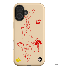 1800-Busy-Rn in Cream Printed Phone Cases iPhone 16 Plus / Armoured by Easty Beasty - The Dairy