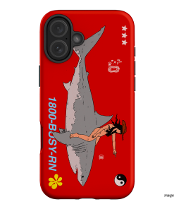 1800-Busy Rn in Red Printed Phone Cases iPhone 16 Plus / Armoured by Easty Beasty - The Dairy
