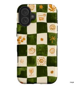 Afternoon Mezze Printed Phone Cases iPhone 16 Plus / Armoured by Charlie Taylor - The Dairy