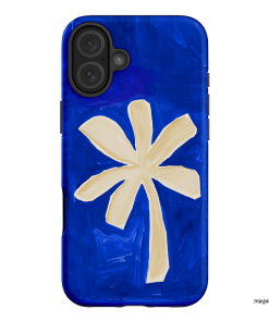 Bleu Palm Printed Phone Cases iPhone 16 Plus / Armoured by Charlie Taylor - The Dairy