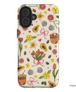 Bouquets & Bows Printed Phone Cases iPhone 16 Plus / Armoured by BG. Studio - The Dairy