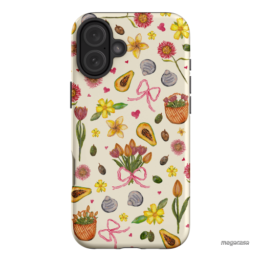Bouquets & Bows Printed Phone Cases iPhone 16 Plus / Armoured by BG. Studio - The Dairy