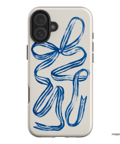 Bowerbird Ribbon Printed Phone Cases iPhone 16 Plus / Armoured by Jasmine Dowling - The Dairy