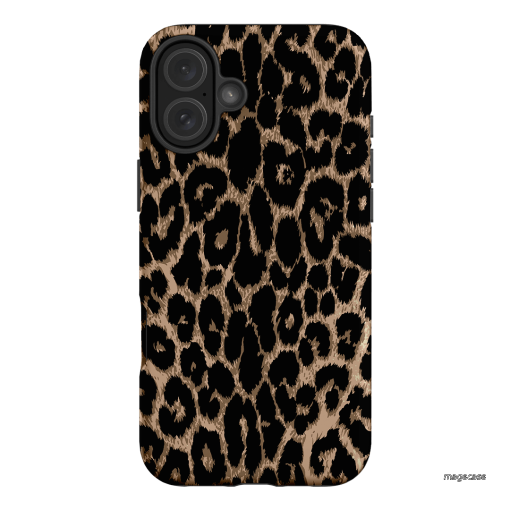 Classic Leopard Printed Phone Cases iPhone 16 Plus / Armoured by The Dairy - The Dairy