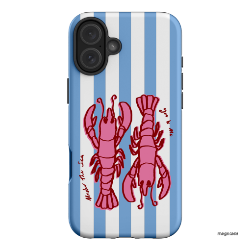 Lobster for Life Printed Phone Cases iPhone 16 Plus / Armoured by The Dairy - The Dairy