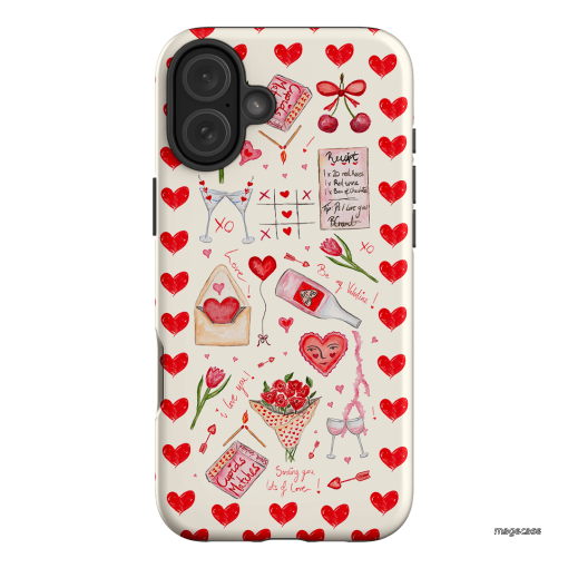 Love Note Printed Phone Cases iPhone 16 Plus / Armoured by BG. Studio - The Dairy