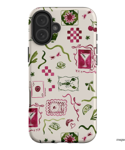 Martini Gal Printed Phone Cases iPhone 16 Plus / Armoured by Charlie Taylor - The Dairy