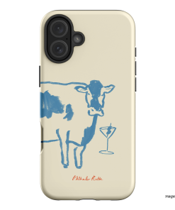 Mootini Blue Printed Phone Cases by Phthalo Ruth - The Dairy