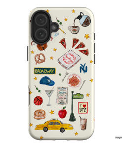 NYC Light Printed Phone Cases iPhone 16 Plus / Armoured by BG. Studio - The Dairy