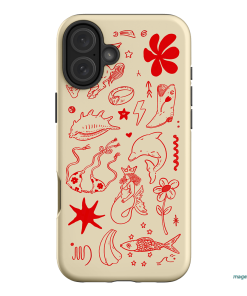 Spiced Cowboy Cream Printed Phone Cases iPhone 16 Plus / Armoured by Easty Beasty - The Dairy