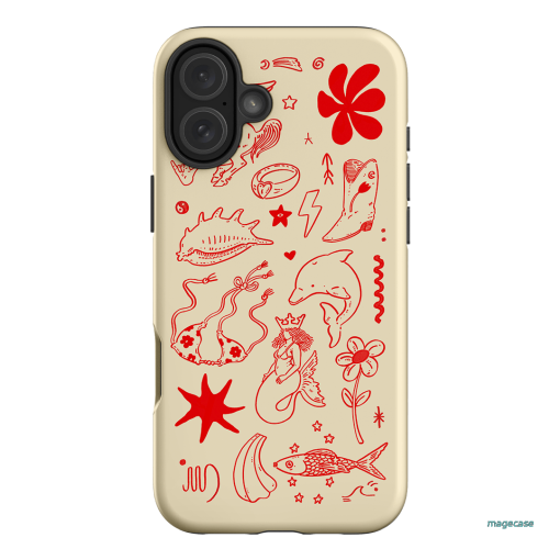 Spiced Cowboy Cream Printed Phone Cases iPhone 16 Plus / Armoured by Easty Beasty - The Dairy