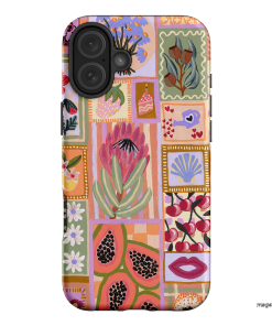 Summer Postcards Printed Phone Cases iPhone 16 Plus / Armoured by Amy Gibbs - The Dairy