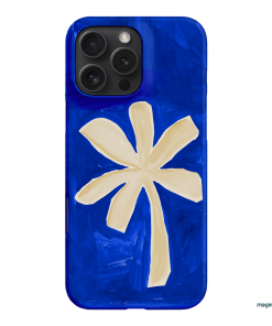 Bleu Palm Printed Phone Cases iPhone 16 Pro Max / Snap by Charlie Taylor - The Dairy