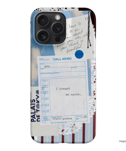 Call Memo Printed Phone Cases iPhone 16 Pro Max / Snap by Jasmine Dowling - The Dairy