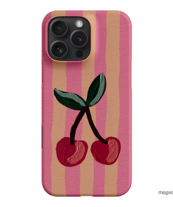Cherry On Top Printed Phone Cases iPhone 16 Pro Max / Snap by Amy Gibbs - The Dairy
