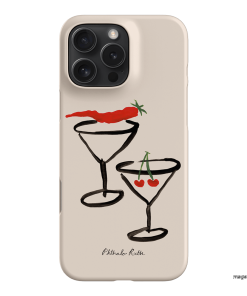 Chilli Cherry Printed Phone Cases by Phthalo Ruth - The Dairy